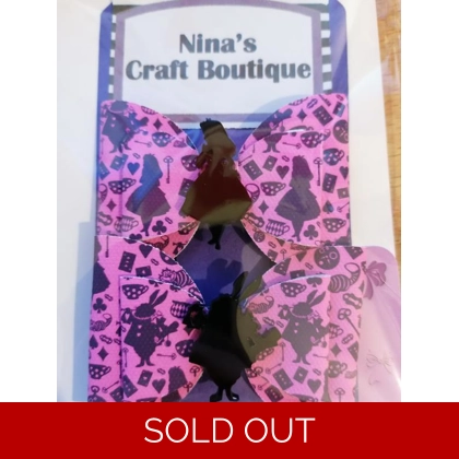 Disney Alice In Wonderland Hair Bow Set